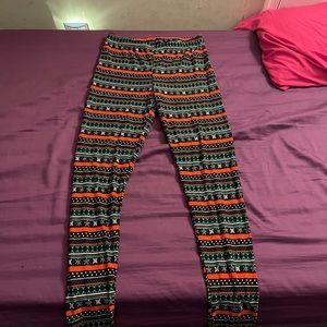 christmas leggings